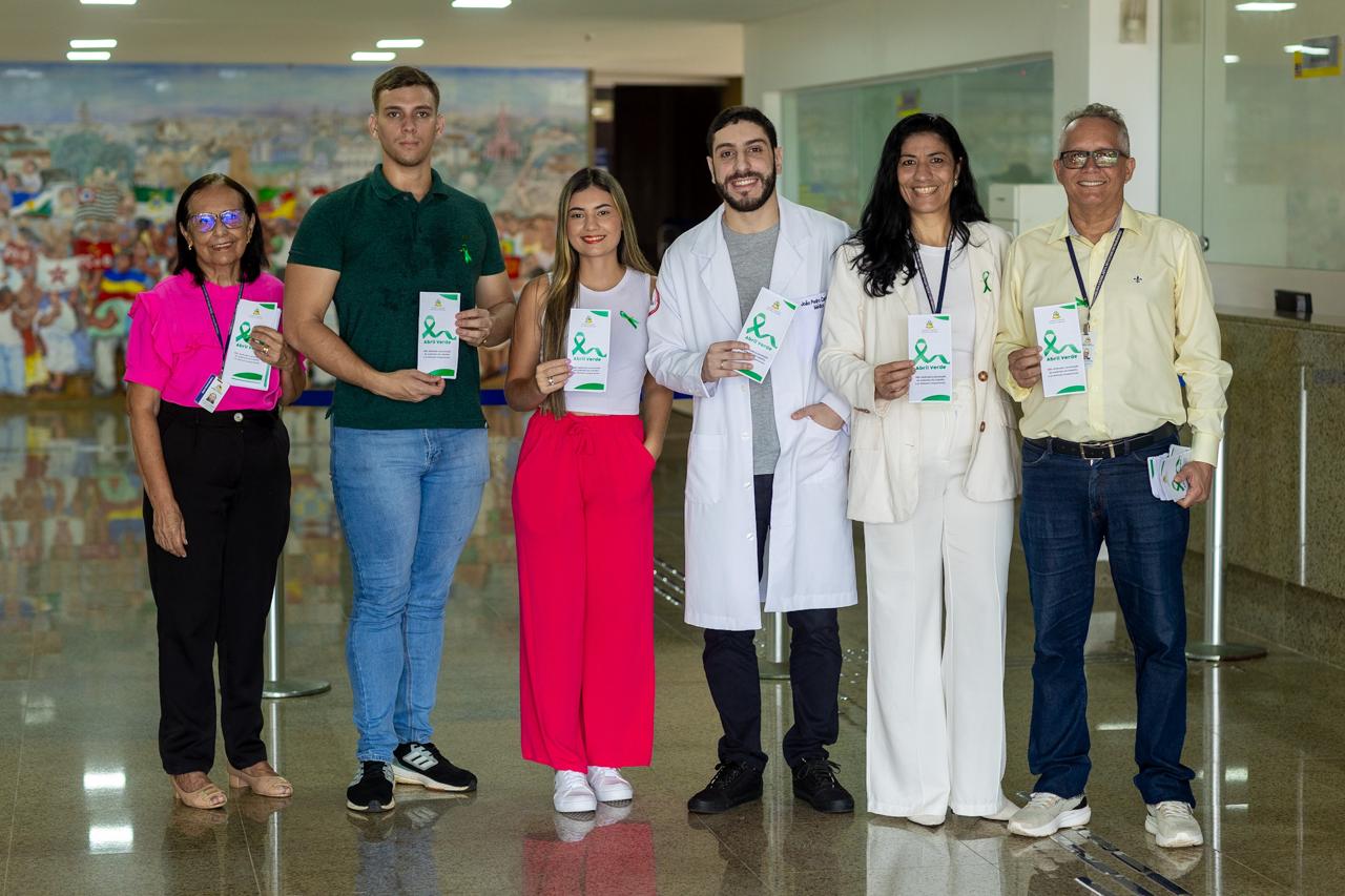 Equipe da Diretoria de Saúde e Medicina Ocupacional (DSMO) desenvolveu primeira etapa da campanha “Abril Verde”