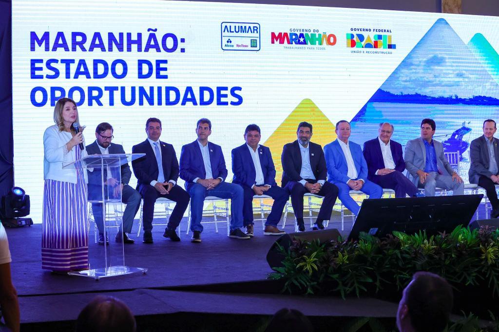 Deputados participam da celebração do marco de investimentos na produção de alumínio no Maranhão 