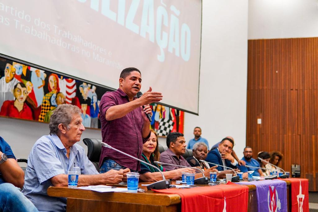 Zé Inácio prestigia Encontro Estadual de Mobilização do PT no Maranhão