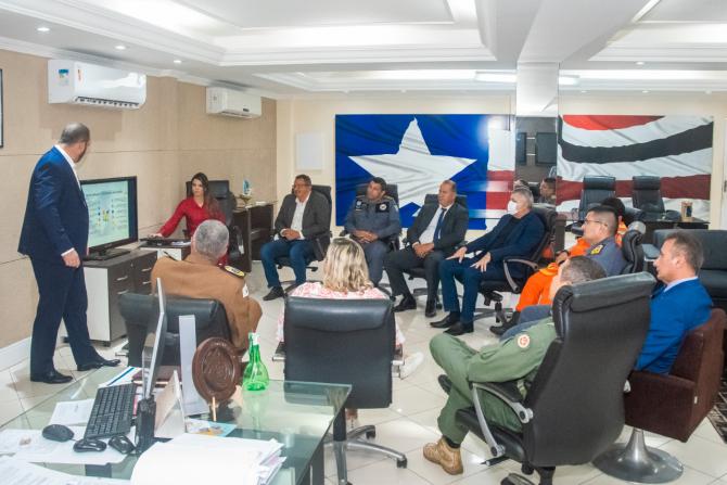 Chefe do Gabinete Militar da Assembleia participa de palestra sobre segurança pública 