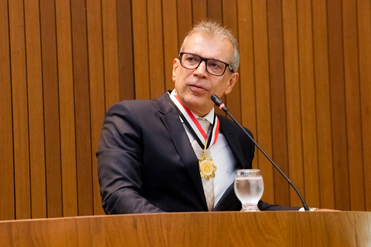 O empresário João Claudino falou do orgulho de receber a homenagem: "Nossa raiz como empresa e como família é do Maranhão"