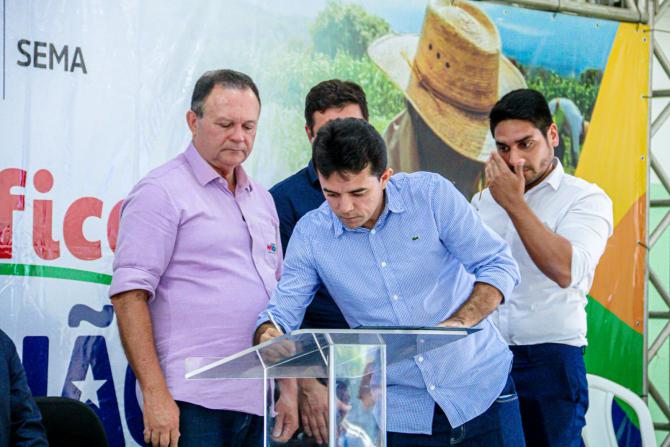 Alan da Marissol anuncia emenda para a educação durante agenda do governador Brandão em Balsas