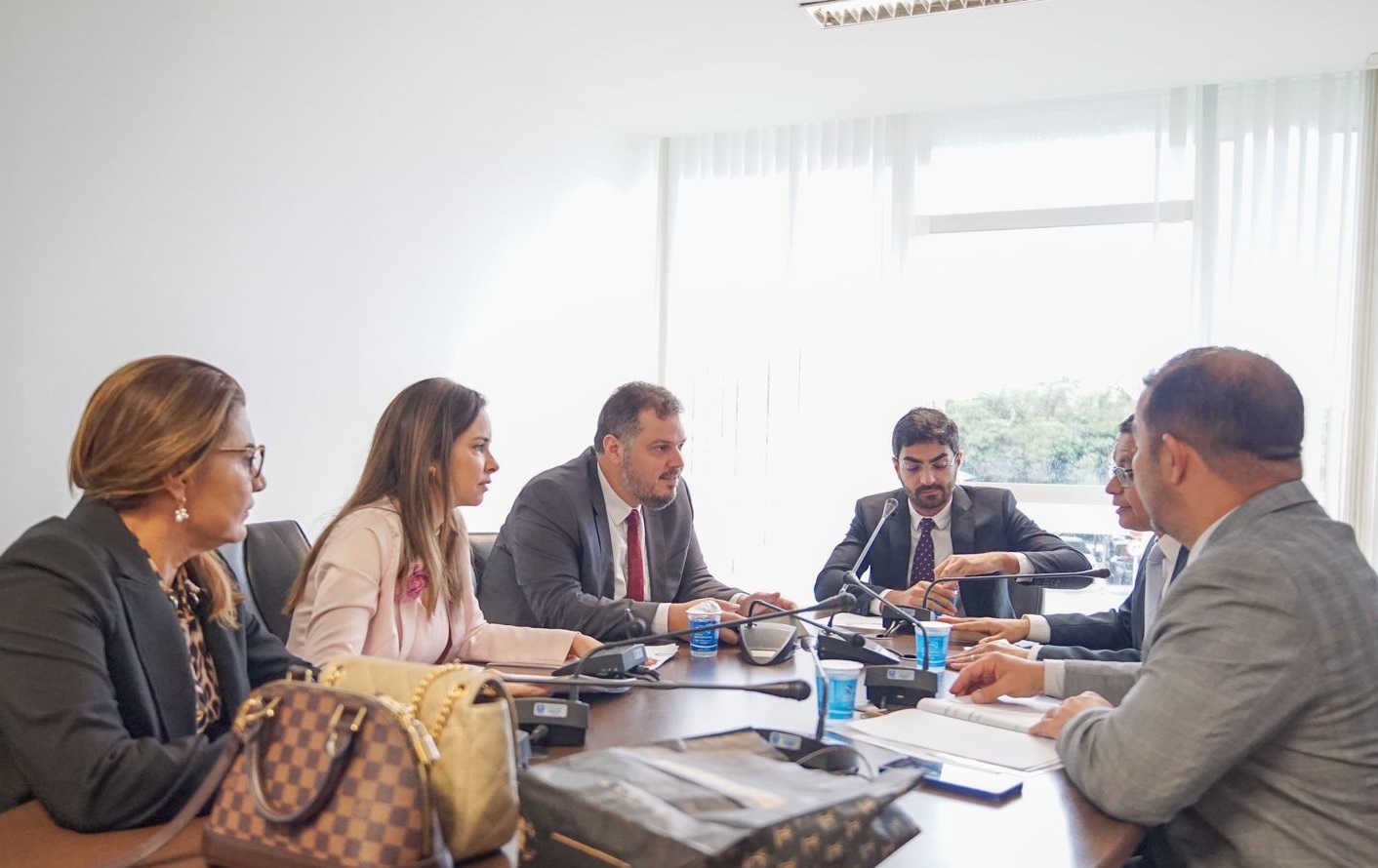 Comissão de Saúde da Assembleia em reunião na manhã desta quarta-feira (24)