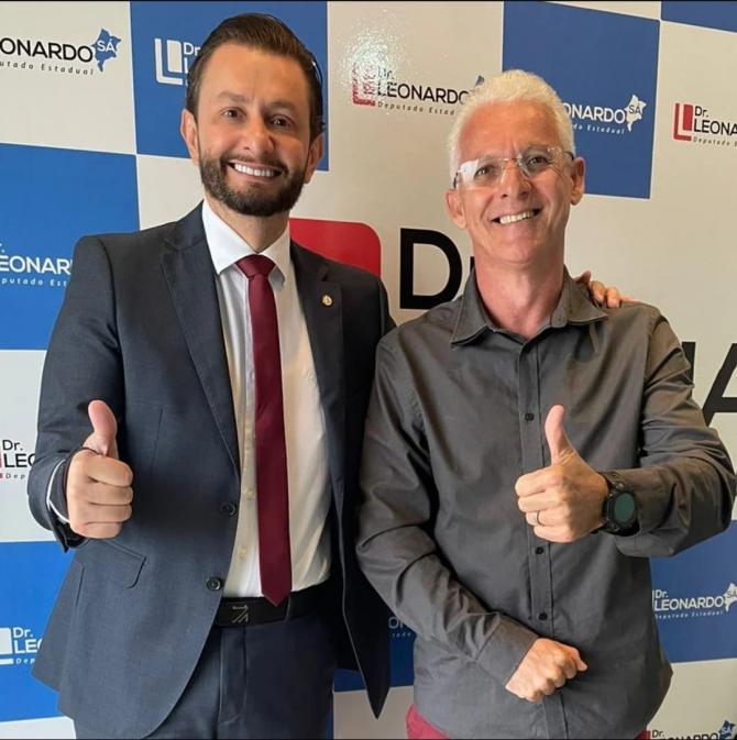 Leonardo Sá firma parceria para levar mutirão de saúde para Turiaçu 