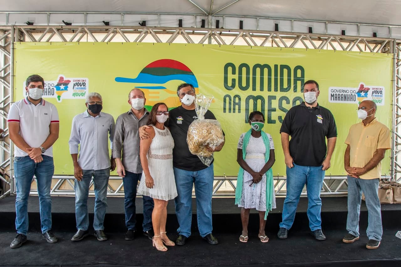 Presidente da Assembleia acompanhou mais uma etapa do programa ‘Comida na Mesa’, realizado pelo Governo do Estado