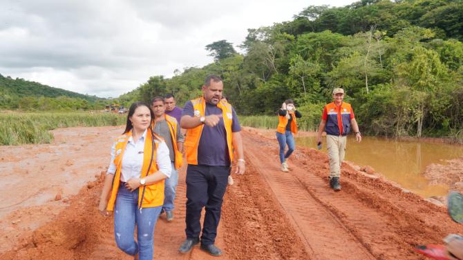 Edna Silva visita áreas afetadas por enchentes em Buriticupu