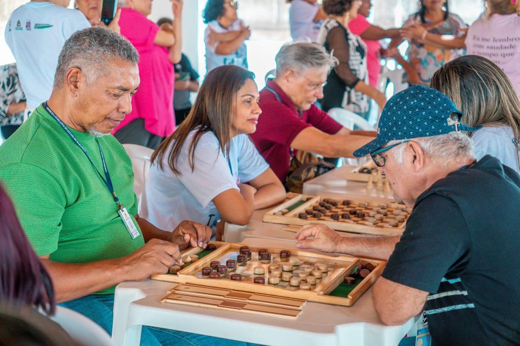 Programação especial contou com atividades como jogos, roda de conversa e momento laboral