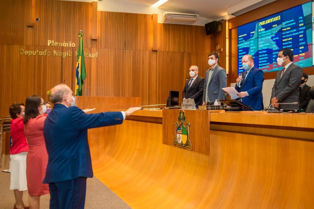 Fábio Braga, Socorro Waquim e Betel Gomes são empossados na Assembleia Legislativa