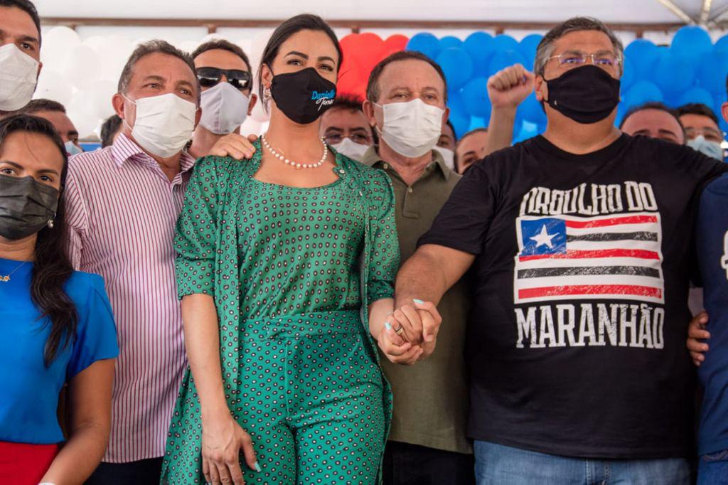 Daniella Tema acompanha agenda do governador no município de Tuntum 