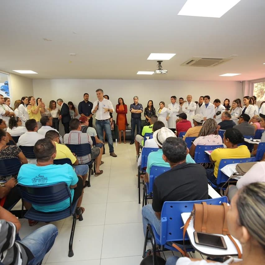 Neto Evangelista fala da importância do Mutirão da Saúde no Hospital Carlos Macieira 