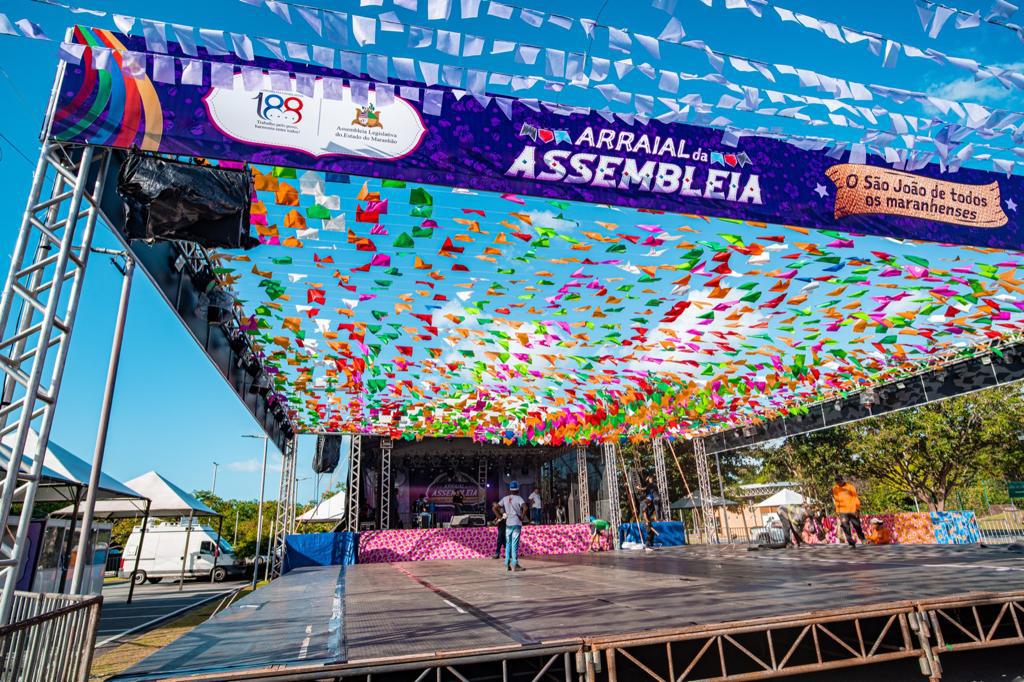 Arraial da Assembleia será aberto nesta quinta-feira com ampla estrutura e vasta programação