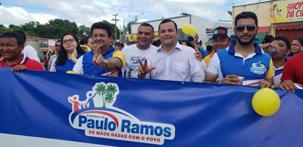 Deputado Vinicius Louro prestigia festividades em comemoração aos 50 anos de Paulo Ramos