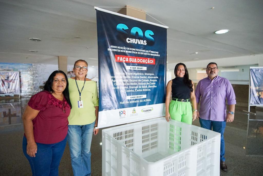 Gedema inicia campanha de arrecadação de donativos para vítimas das enchentes no Maranhão 