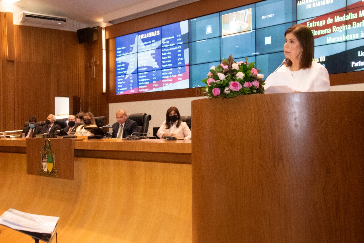 Helena Duailibe ressaltou que a maranhense é uma figura exponencial da Medicina brasileira, cuja história de vida e vitoriosa carreira servem de exemplo