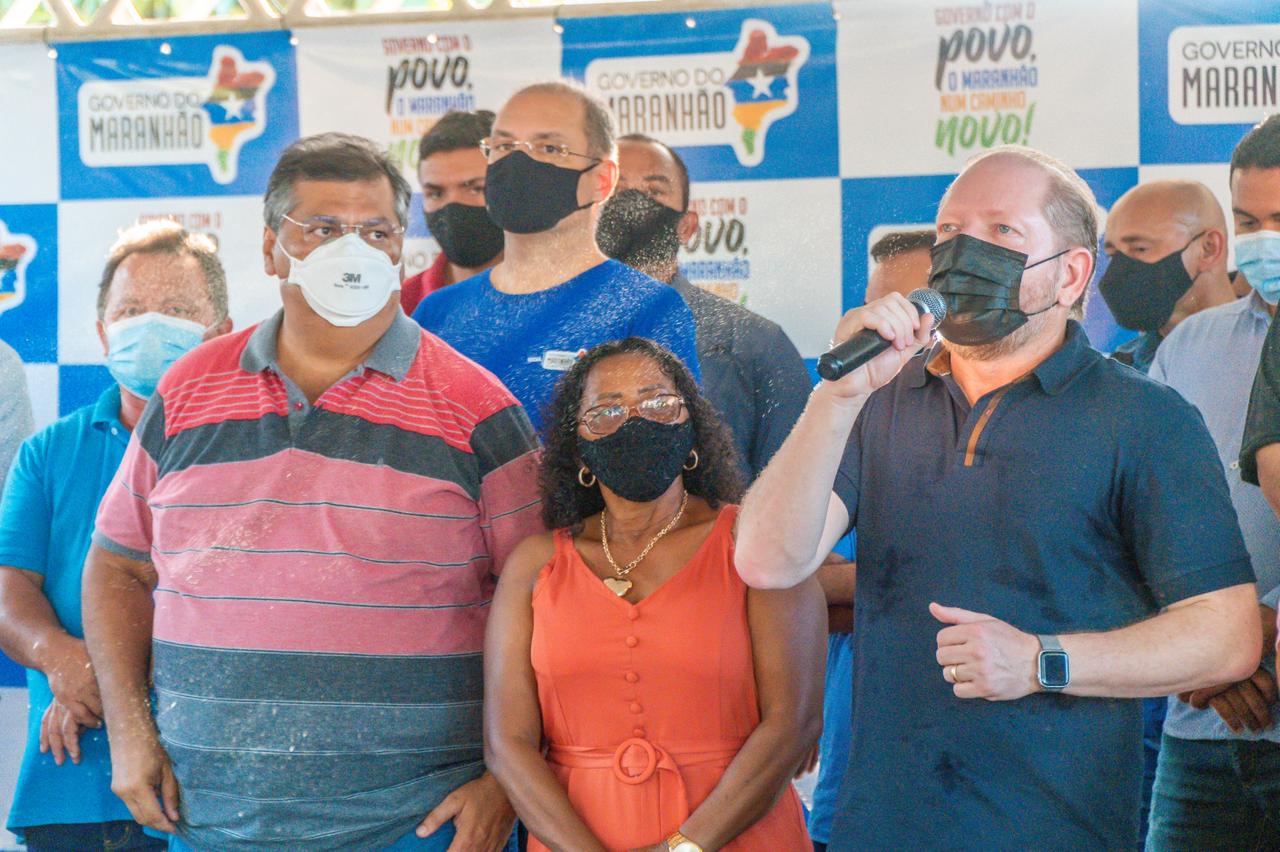 Chefe do Legislativo maranhense durante pronunciamento no município de Santo Amaro