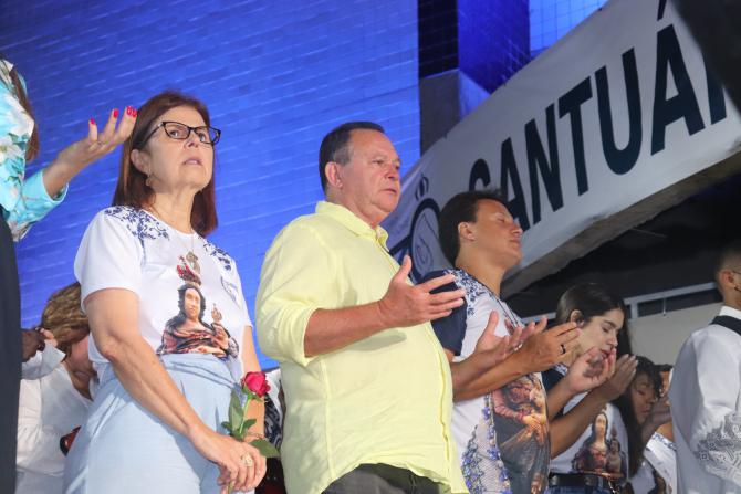 Helena Duailibe participa do encerramento do Círio de Nazaré do Cohatrac 