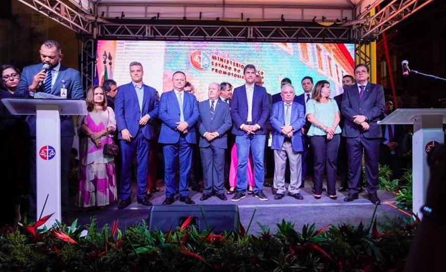 Neto Evangelista representa Alema na inauguração de unidade do Ministério Público do Maranhão