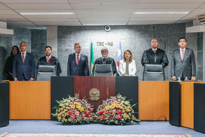 Iracema Vale prestigia posse de Rodrigo Maia como membro efetivo do TRE/MA