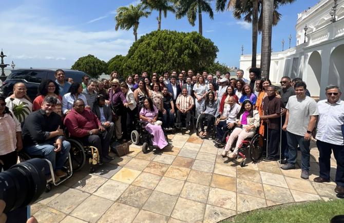 Júnior Cascaria prestigia lançamento do Plano Estadual de Políticas de Inclusão da Pessoa com Deficiência