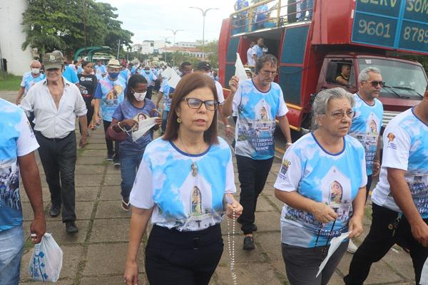 Helena Duailibe participa da VI Caminhada do Terço dos Homens em São Luís