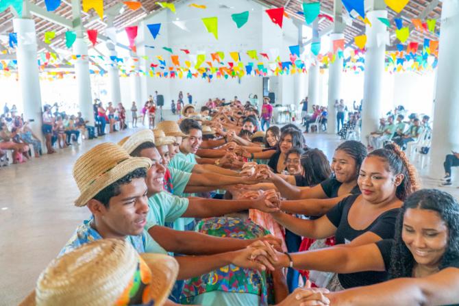 Gedema realiza festa junina para alunos do programa 