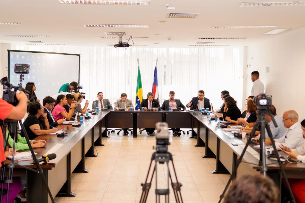 CPI do Futebol realiza primeira reunião de trabalho e aprova requerimentos para iniciar oitivas