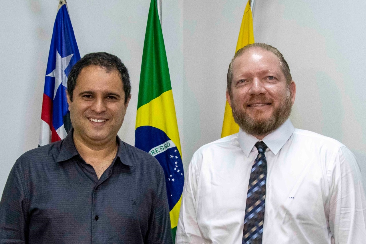 Edivaldo Holanda Junior e Othelino Neto também conversaram sobre os avanços da gestão municipal 