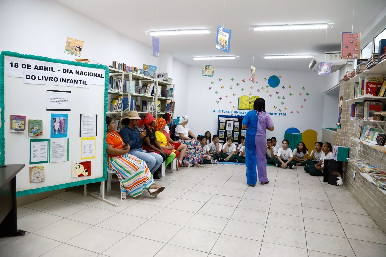 Dia Nacional do Livro Infantil na Sementinha