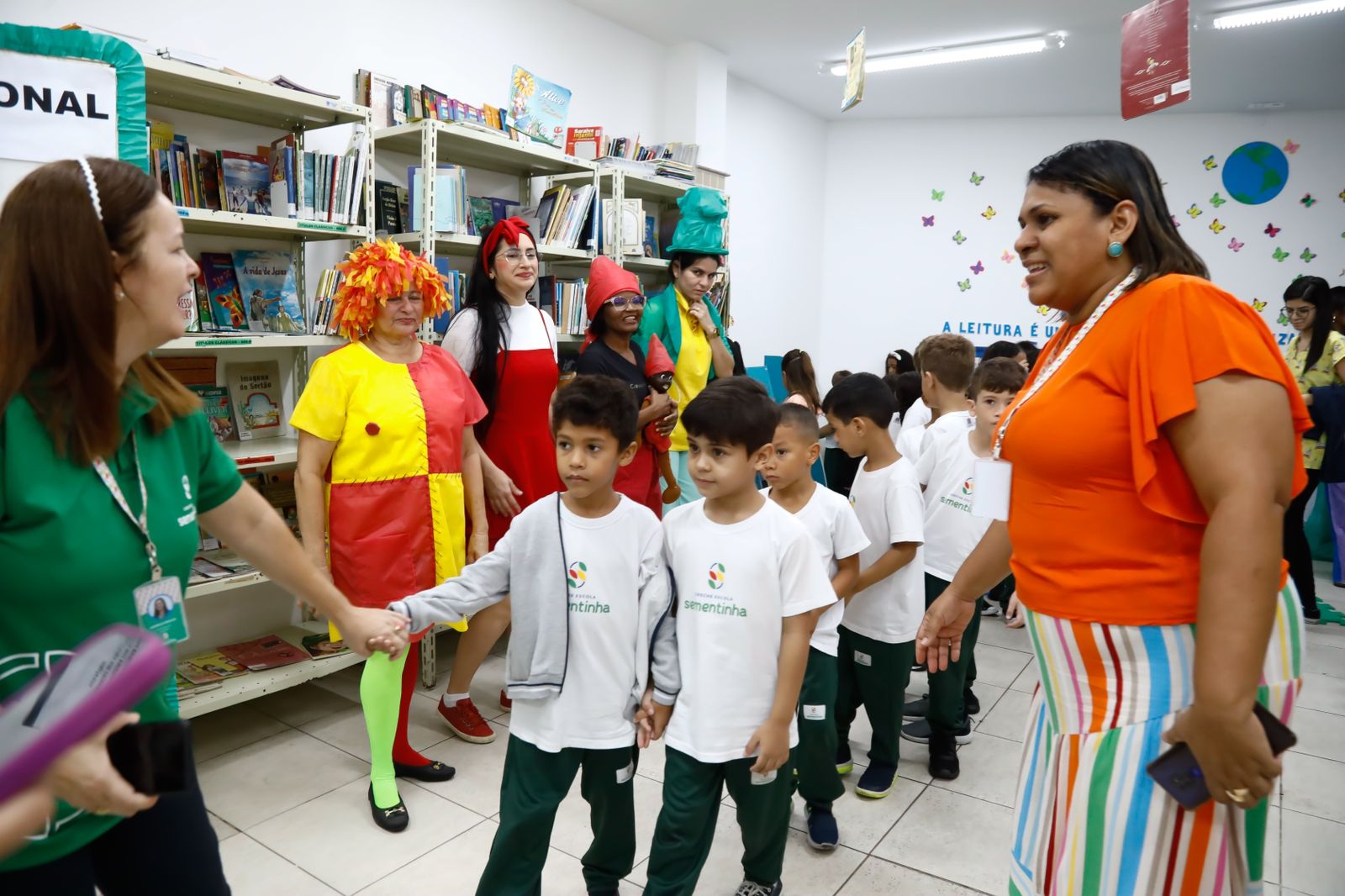 Dia Nacional do Livro Infantil na Sementinha