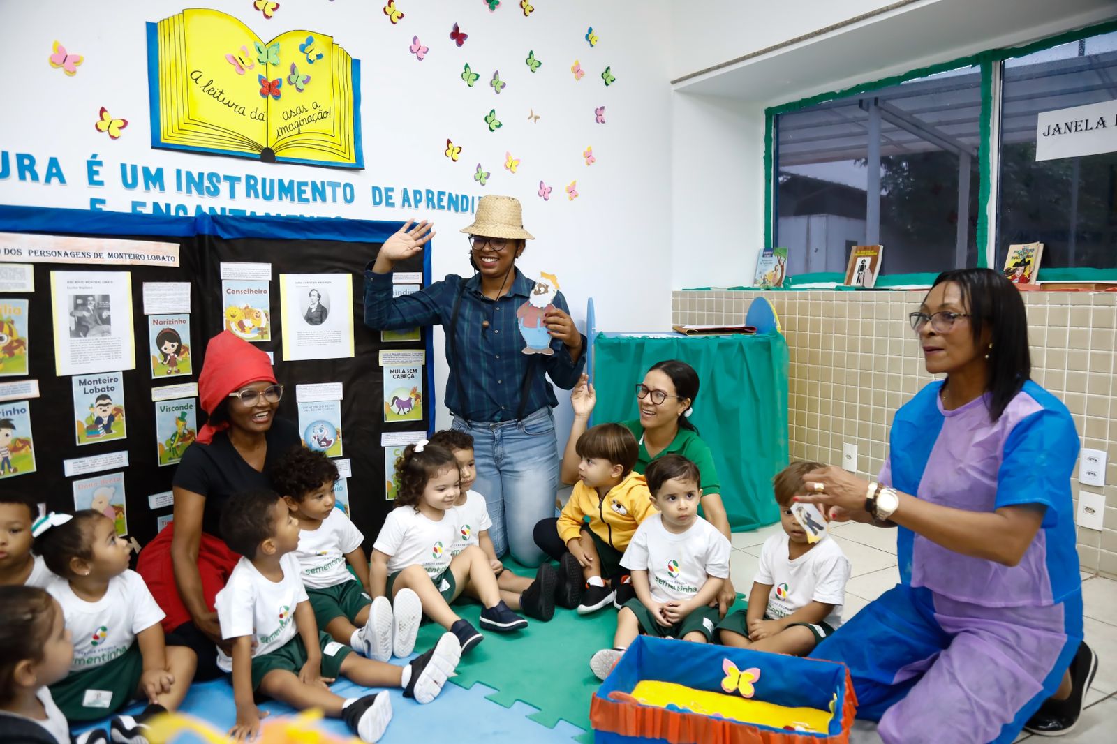 Dia Nacional do Livro Infantil na Sementinha