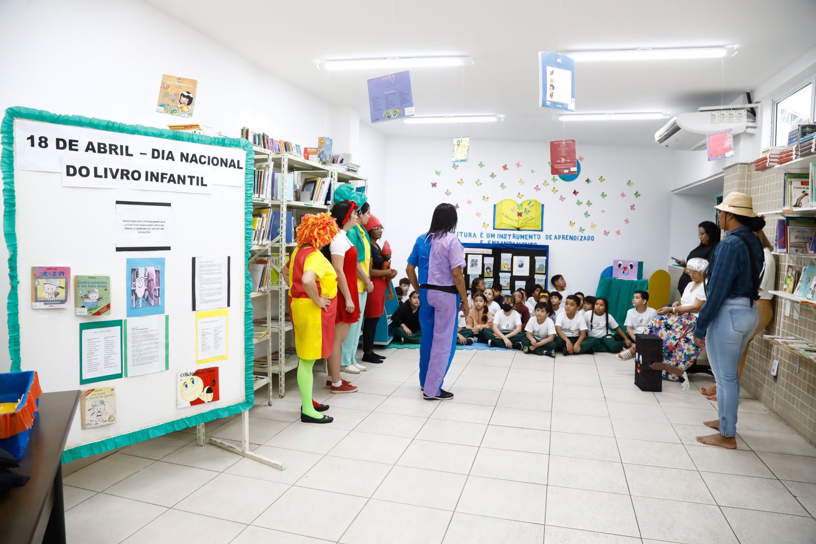 Dia Nacional do Livro Infantil na Sementinha