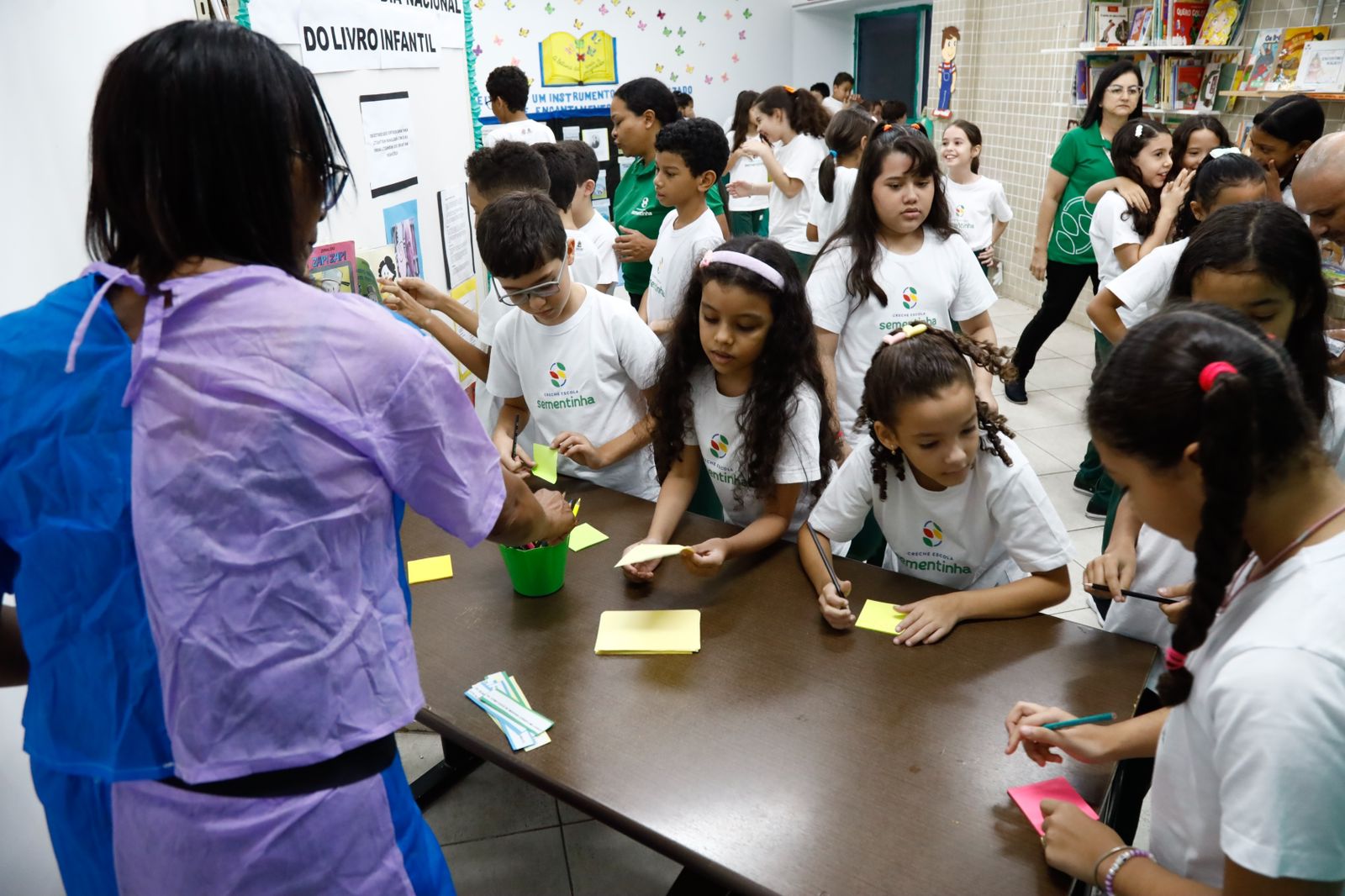 Dia Nacional do Livro Infantil na Sementinha