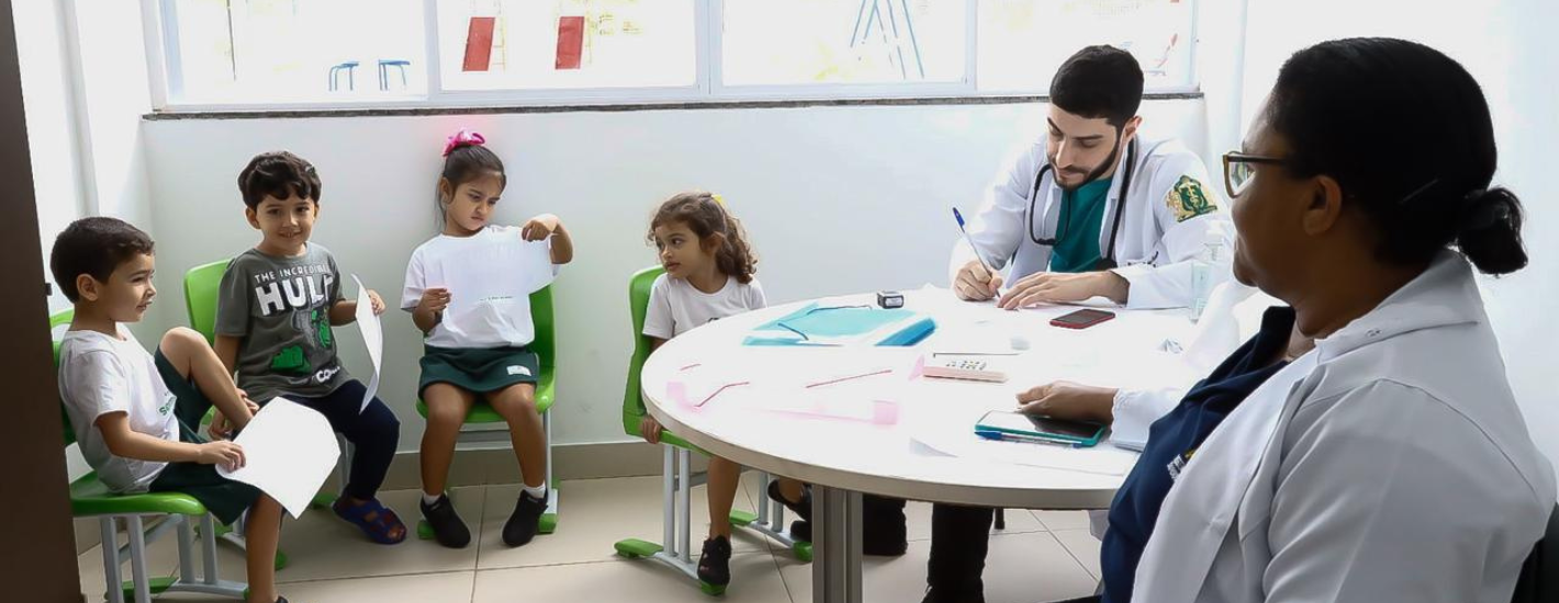 Creche-Escola Sementinha realiza exame biométrico em alunos da Pré-Escola ao Ensino Fundamental