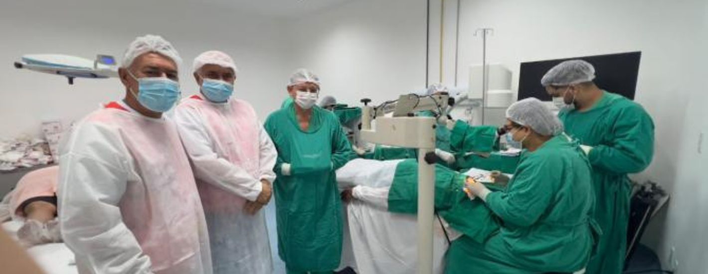 Júlio Mendonça viabiliza Mutirão de Catarata e Pterígio para mais de 500 pacientes na Baixada Maranhense