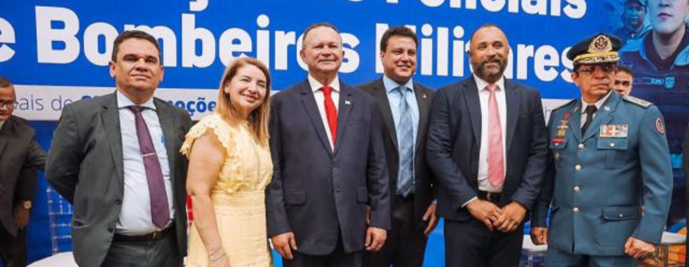 Iracema Vale prestigia solenidade que concede promoção para militares no Maranhão