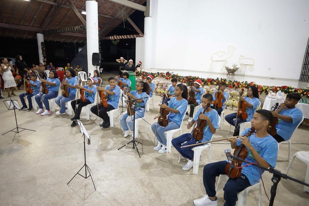 Gedema faz Festa de Natal do Programa Sol Nascente – 03/12/2023