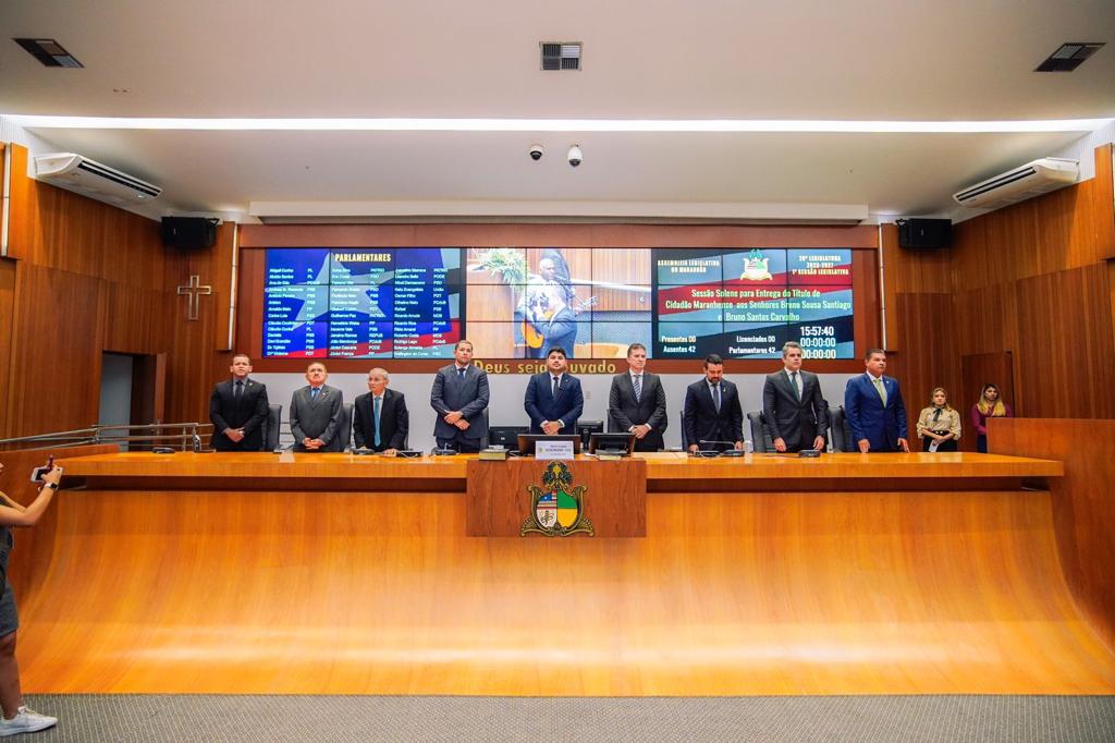 Título de Cidadão Maranhense Breno Santiago e Bruno Carvalho – 18/12/2023