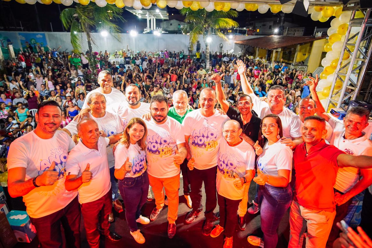 Entrega de cestas e sorteio São José de Ribamar – 28/12/2023