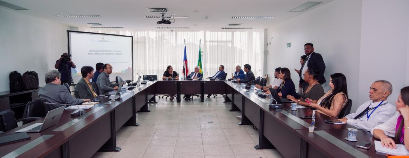 Frente Parlamentar de Combate à Pobreza debate políticas de saúde pública executadas pelo Governo do Maranhão