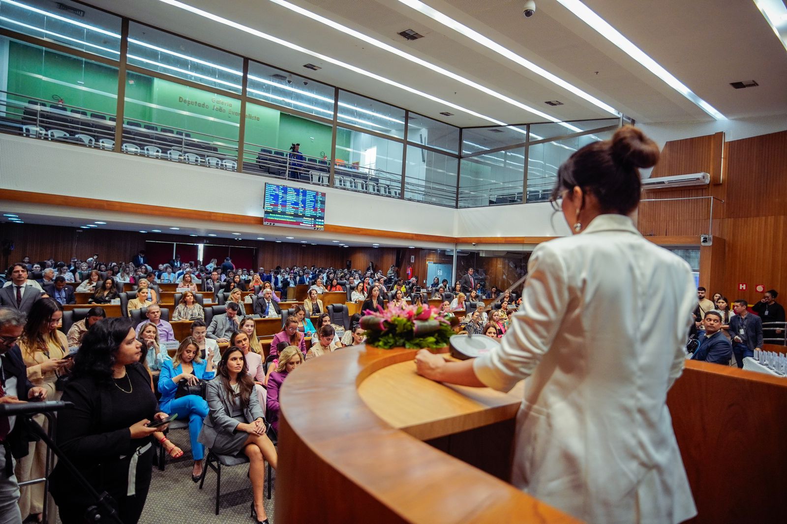 Homenagem a mulheres empreendedoras