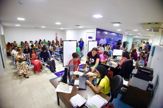 Posto de atendimento do Tribunal Regional Eleitoral (TRE) instalado na Assembleia Legislativa do Maranhão
