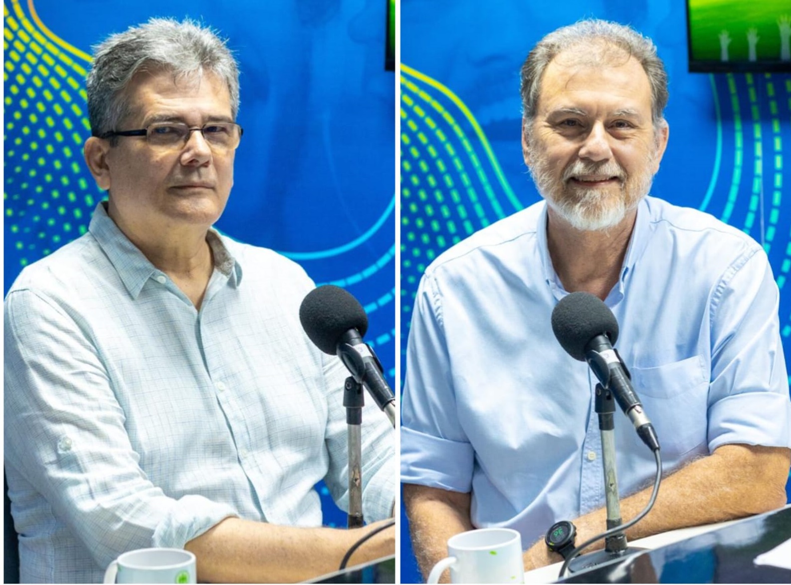 Márcio Costa Fernandez Vaz e Roberto Furtado participaram do programa ‘Sustentabilidade na Prática’