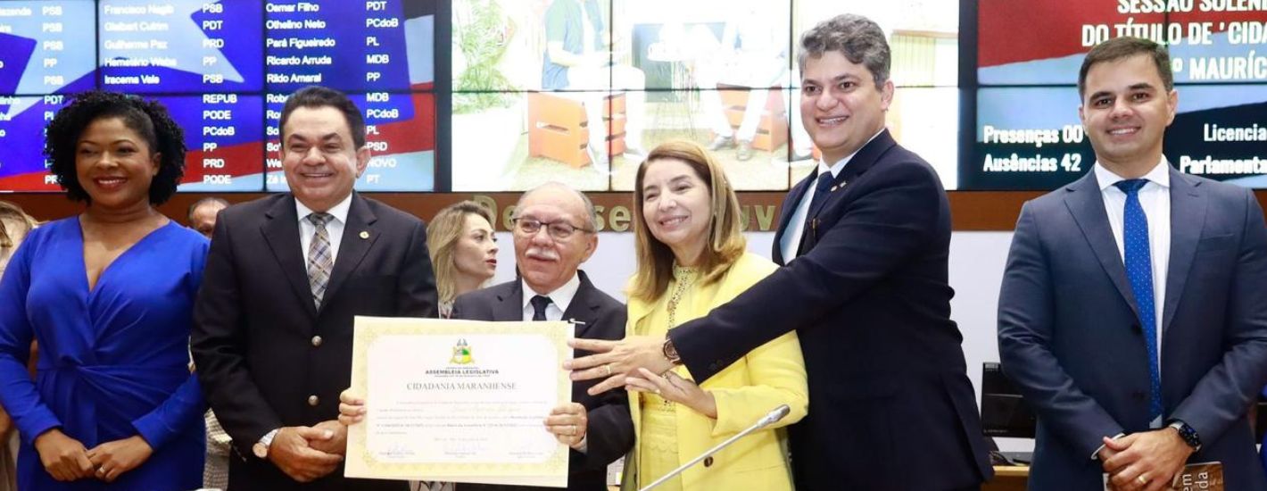 Maurício Feijó recebe título de ‘Cidadão Maranhense’