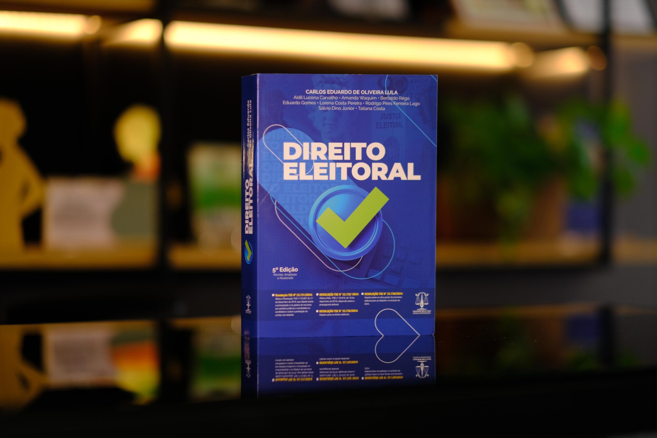 Deputado Carlos Lula lança quinta edição do livro “Direito Eleitoral”