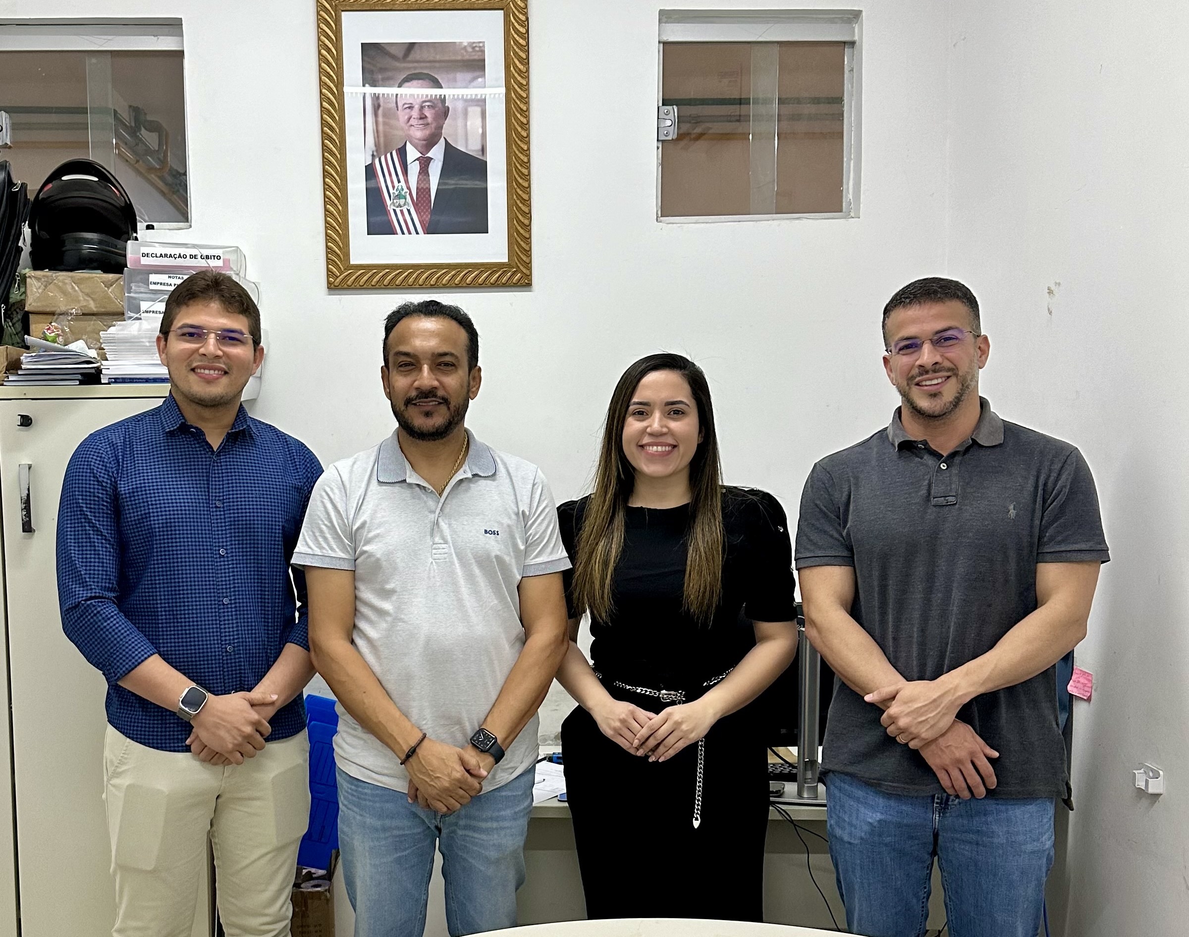 Júnior Cascaria prestigia posse da nova diretoria do Hospital Regional de Pedreiras