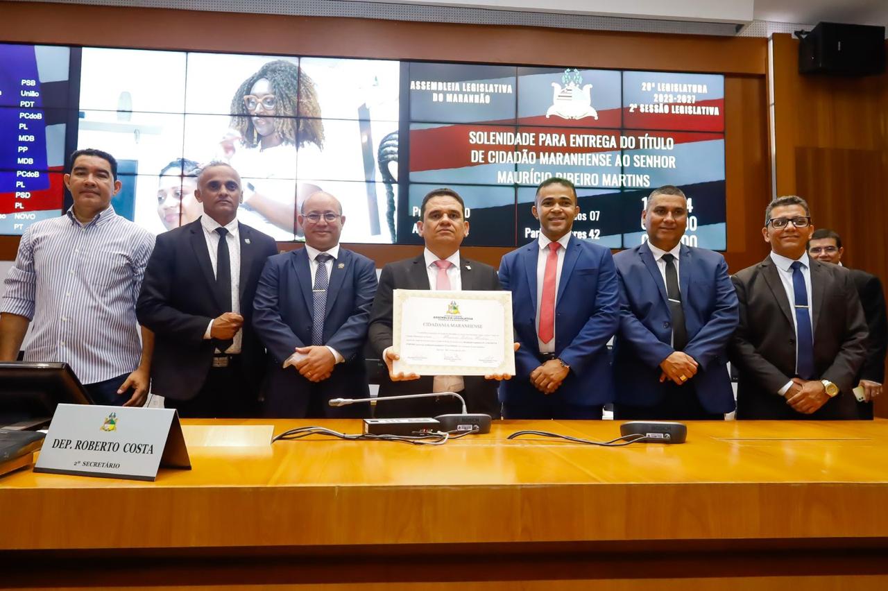Titulo Cidadão Maurício Martins