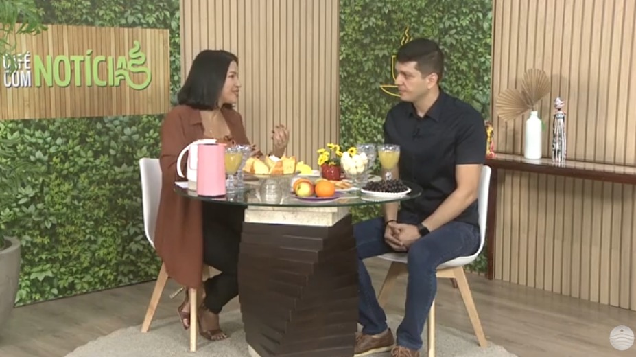 Café com Noticias – Secretário Tiago Fernandes fala sobre o programa ‘Cuidar dos Olhos’