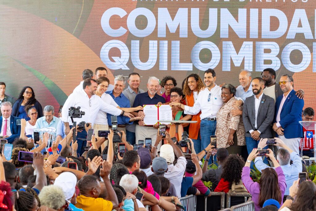 Iracema acompanha Lula em Alcântara para assinatura de acordo que garante direitos territoriais das comunidades quilombolas – Assembleia Legislativa do Maranháo 2 1001647202
