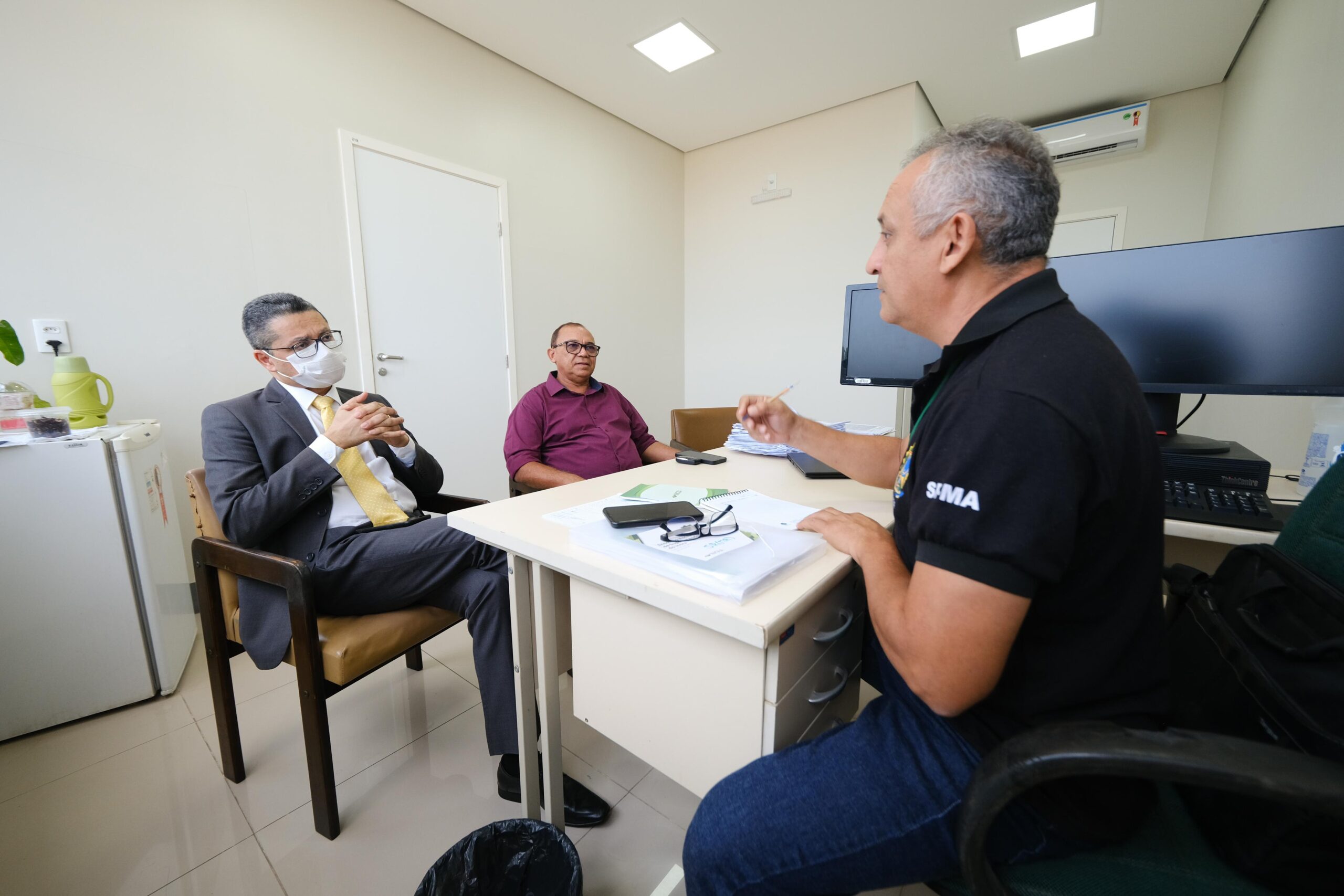 Carlos Lula e prefeito Josimar da Serraria avançam na regularização fundiária em Governador Nunes Freire