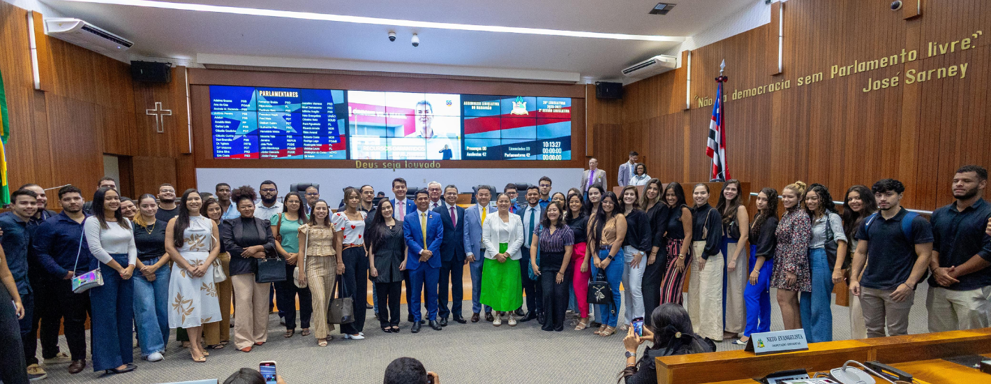 Estudantes da UNDB destacam importância de conhecer as atividades da Assembleia Legislativa